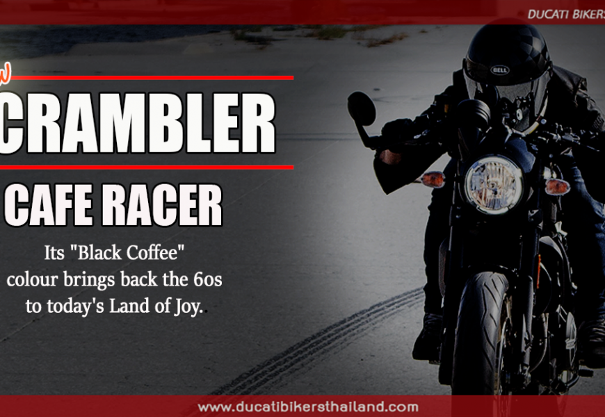 ก้าวสู่ยุค 60s อย่างมีสไตล์ Preview “Scrambler Cafe Racer”